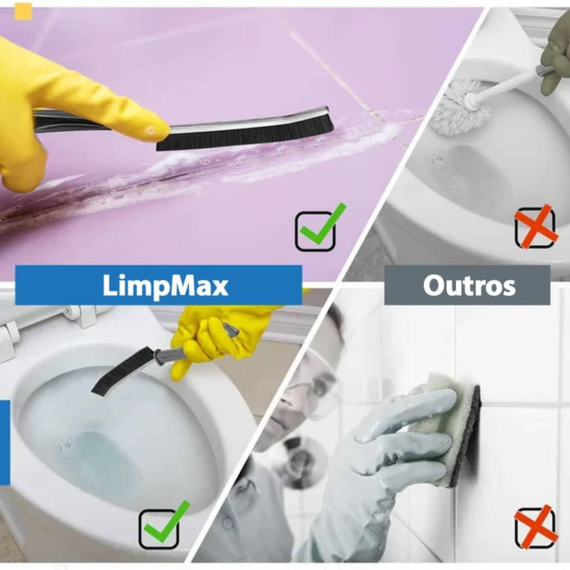 Escova Limpease(Compre 1 & Leve 2) - Tenha Cantos Impecáveis e Brilhantes