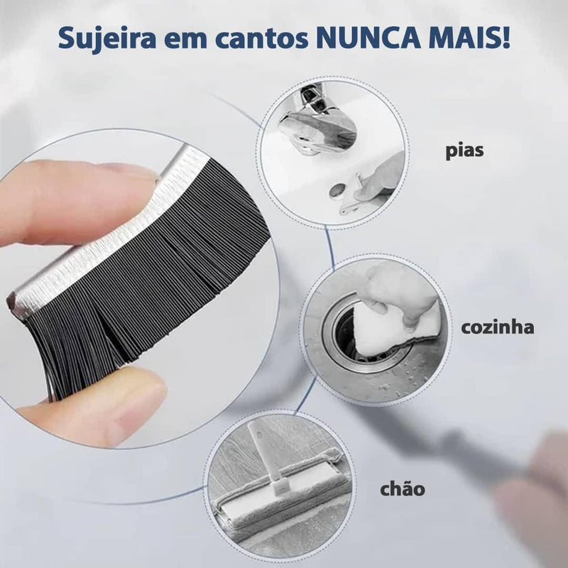 Escova Limpease(Compre 1 & Leve 2) - Tenha Cantos Impecáveis e Brilhantes