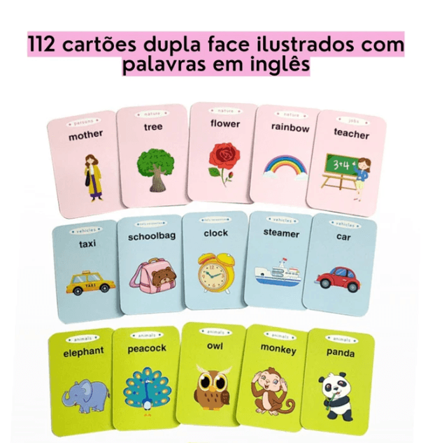 Card Kids Bilingue - O Brinquedo para Aprender Inglês