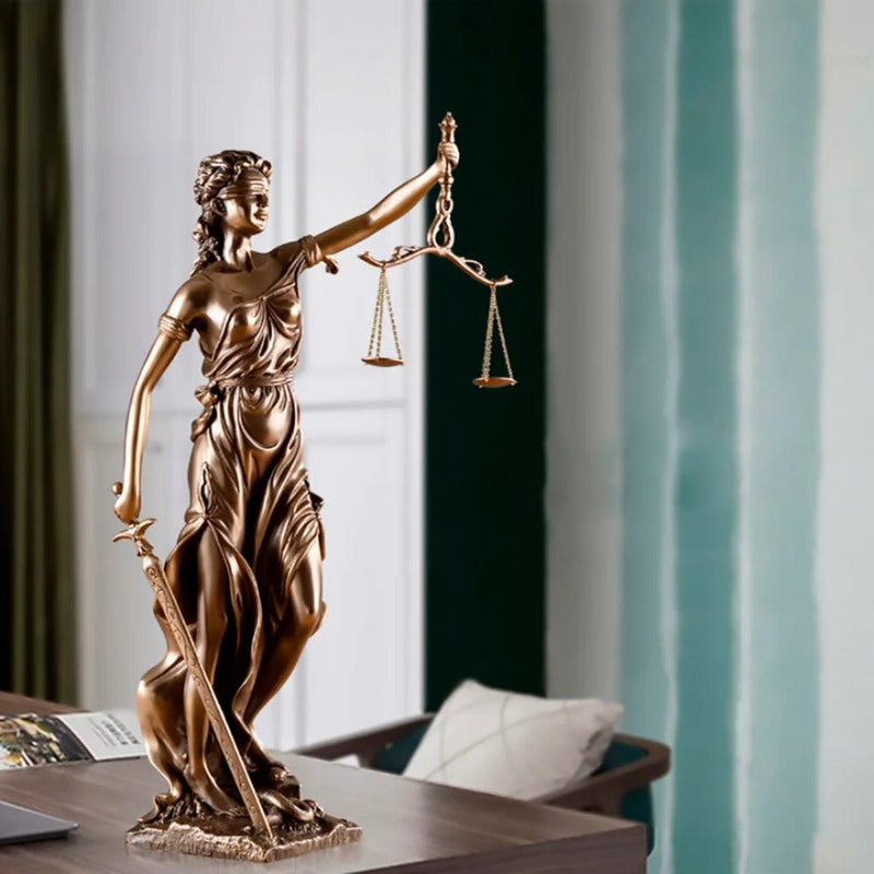 Escultura Themis Deusa da Justiça